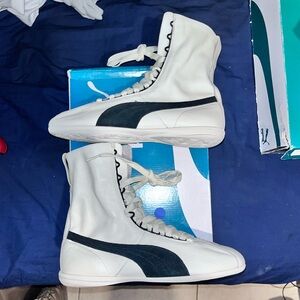 Puma Eskiva Hi Women’s Sneakers Whisper White Black